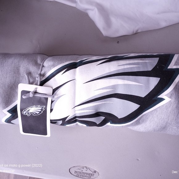 Philadelphia Eagles NFL 54"x80" Plush Throw Stadium Blanket MV Sport - Picture 2 of 4